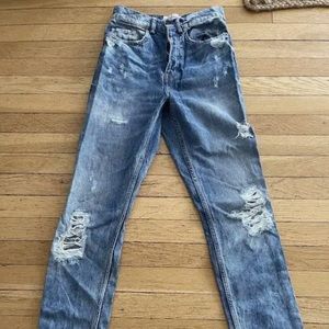 Etienne Marcel Los Angeles Jeans High Rise Distressed